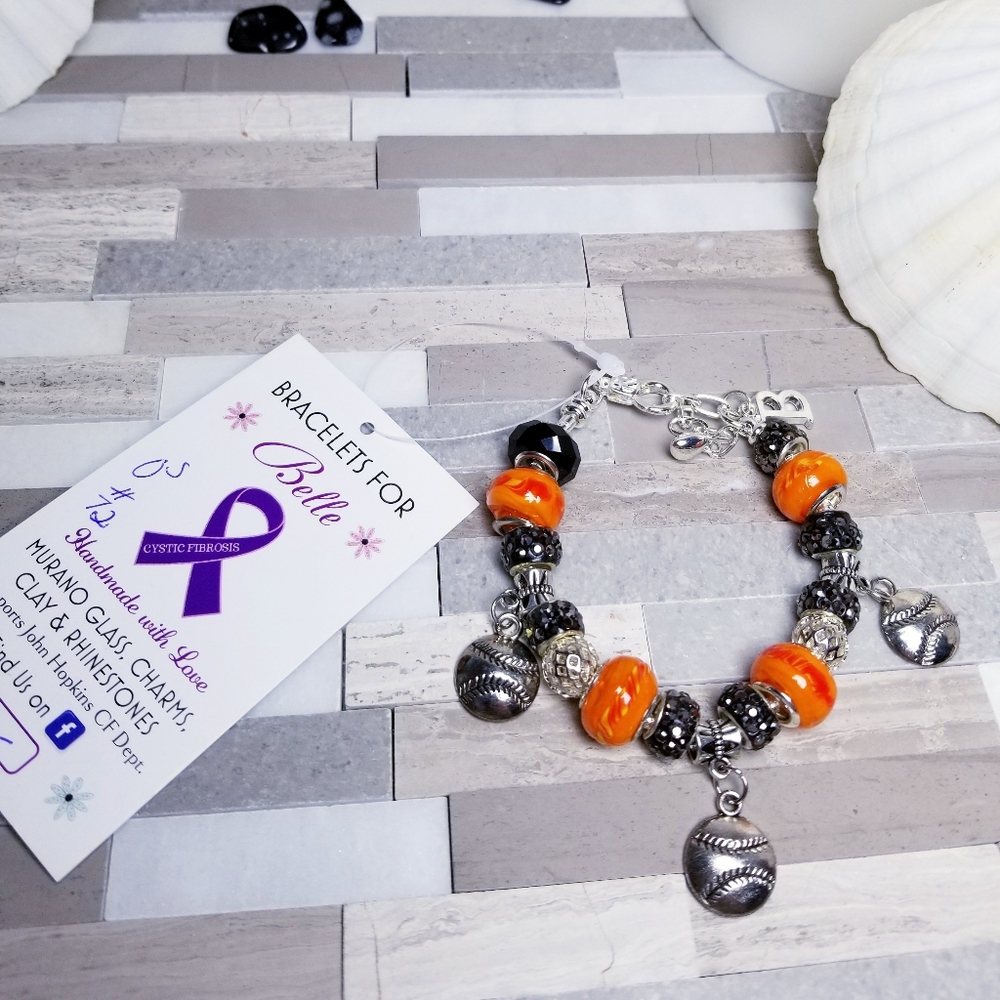 Boho bracelet Orioles and SALE CF charity